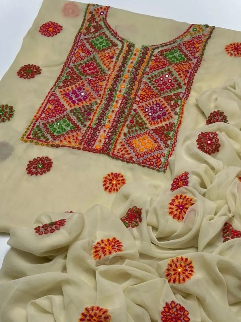 2 Pcs Women's Unstitched