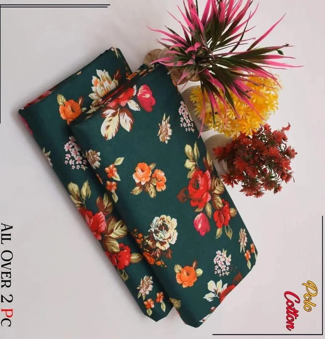 2 Pcs Women's Unstitched