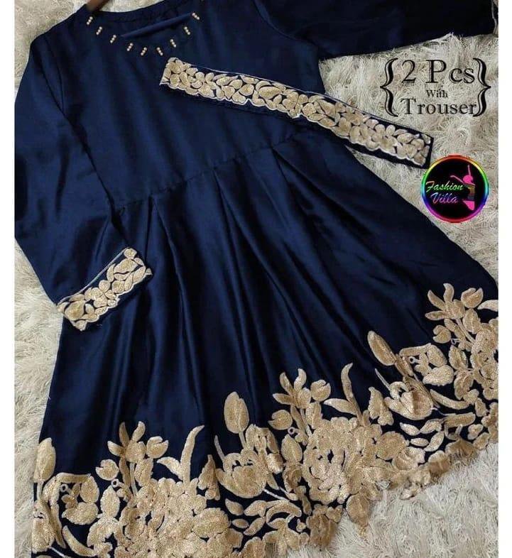 2 Pcs Women's Stitched