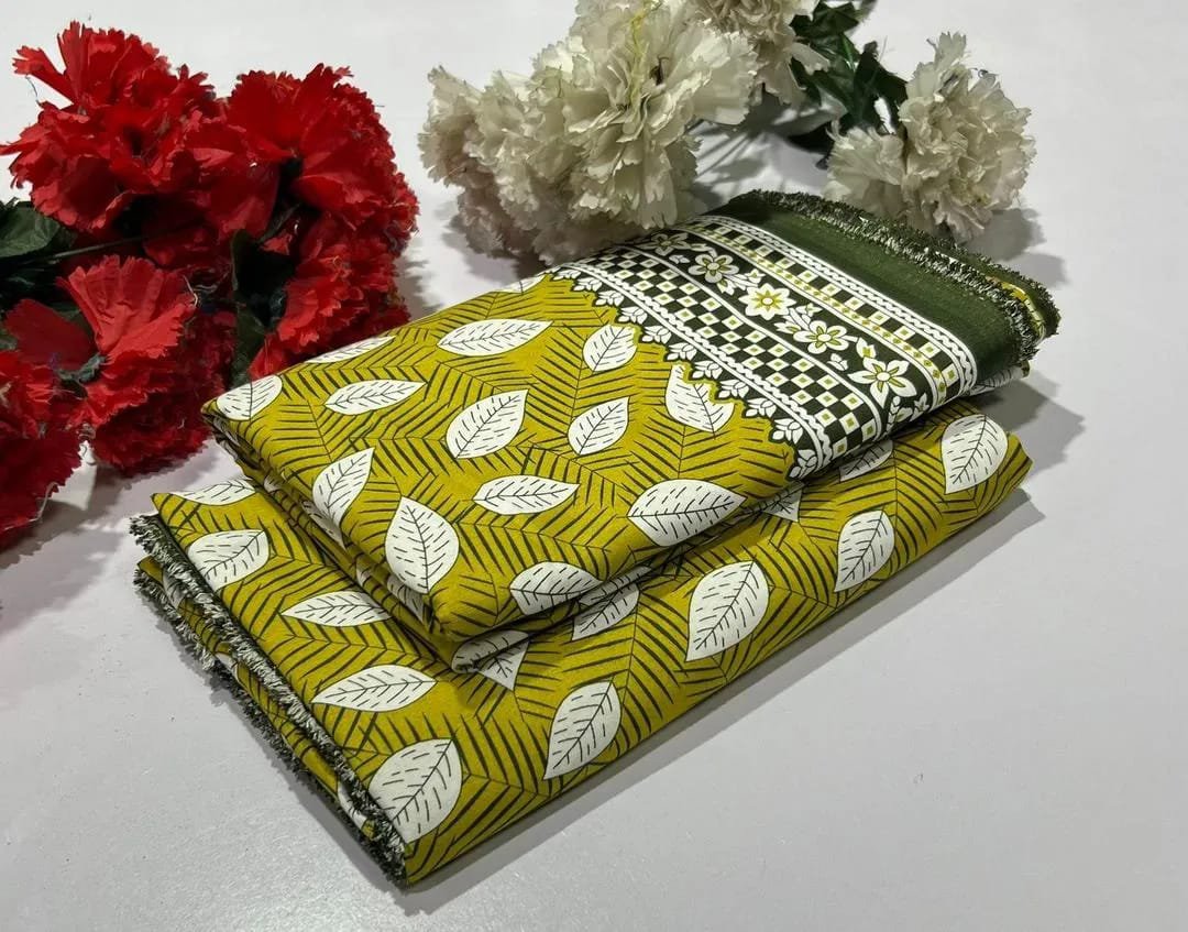 2 Pcs Women's Unstitched