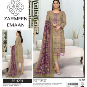 3 Pcs Women's Unstitched