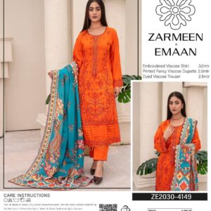 3 Pcs Women's Unstitched