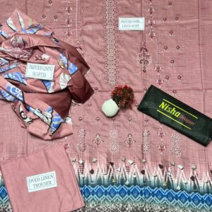 3 Pcs Women's Unstitched