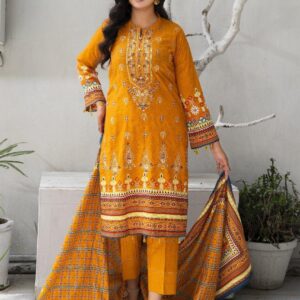 3 Pcs Women's Unstitched