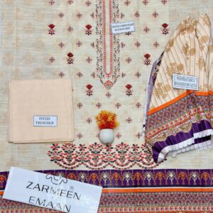 3 Pcs Women's Unstitched