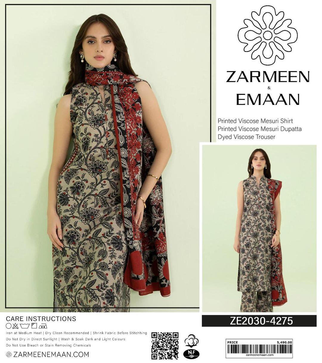 3 Pcs Women's Unstitched