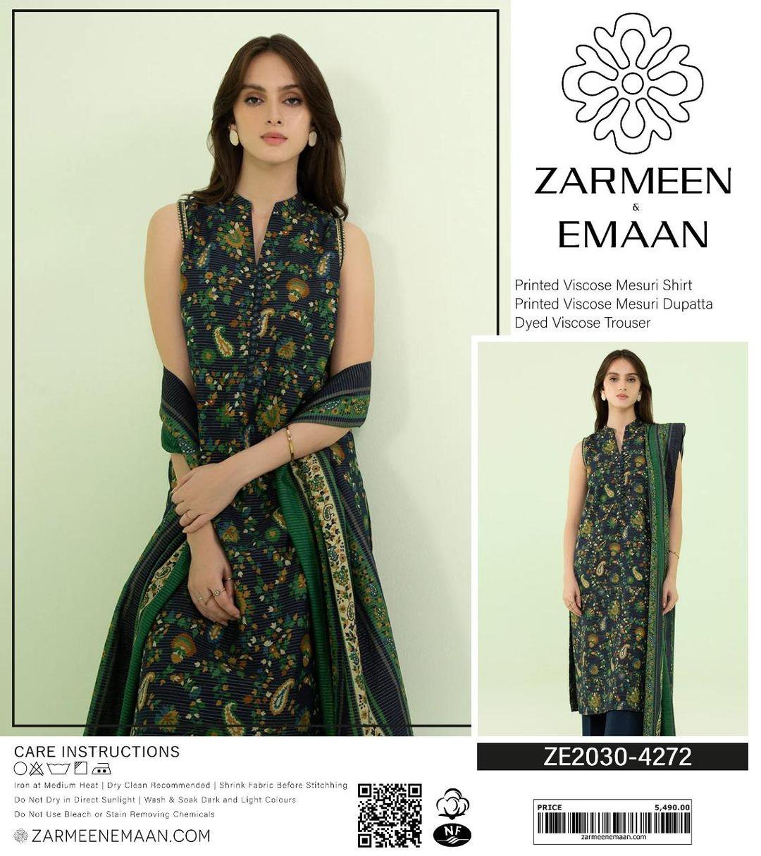 3 Pcs Women's Unstitched