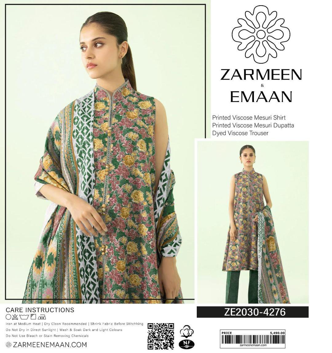 3 Pcs Women's Unstitched