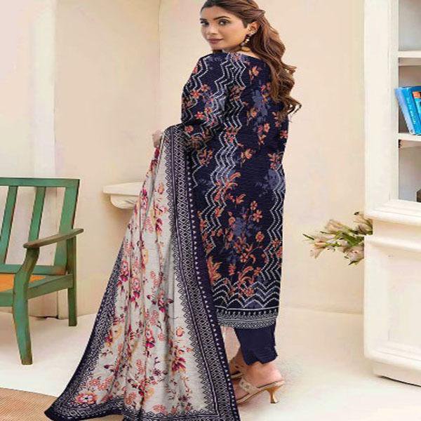 3 Pcs Women's Unstitched