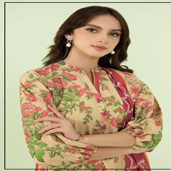 3 Pcs Women's Unstitched