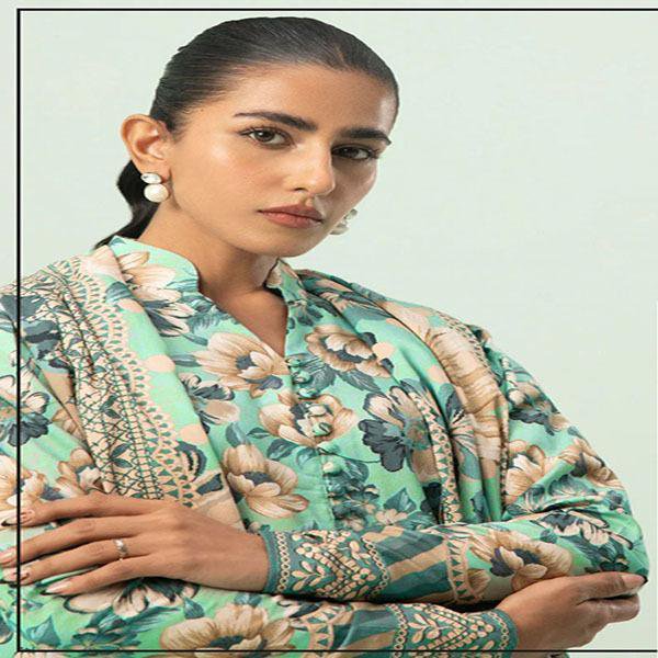 3 Pcs Women's Unstitched