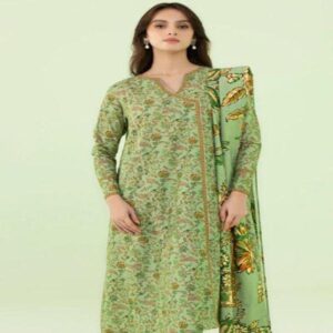 3 Pcs Women's Unstitched