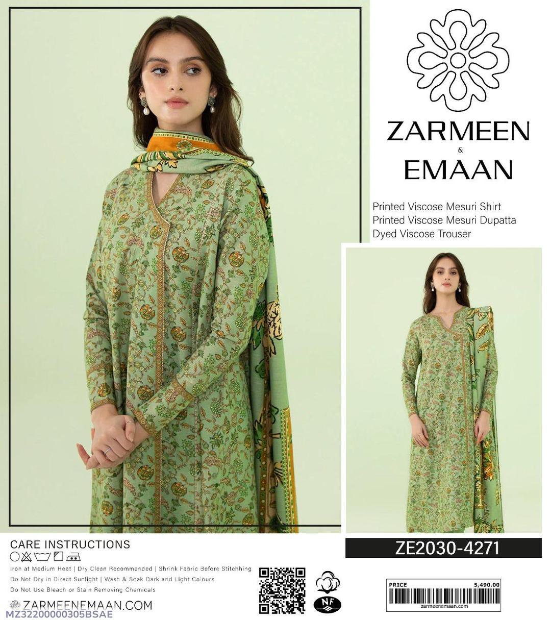 3 Pcs Women's Unstitched