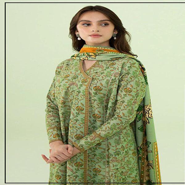 3 Pcs Women's Unstitched