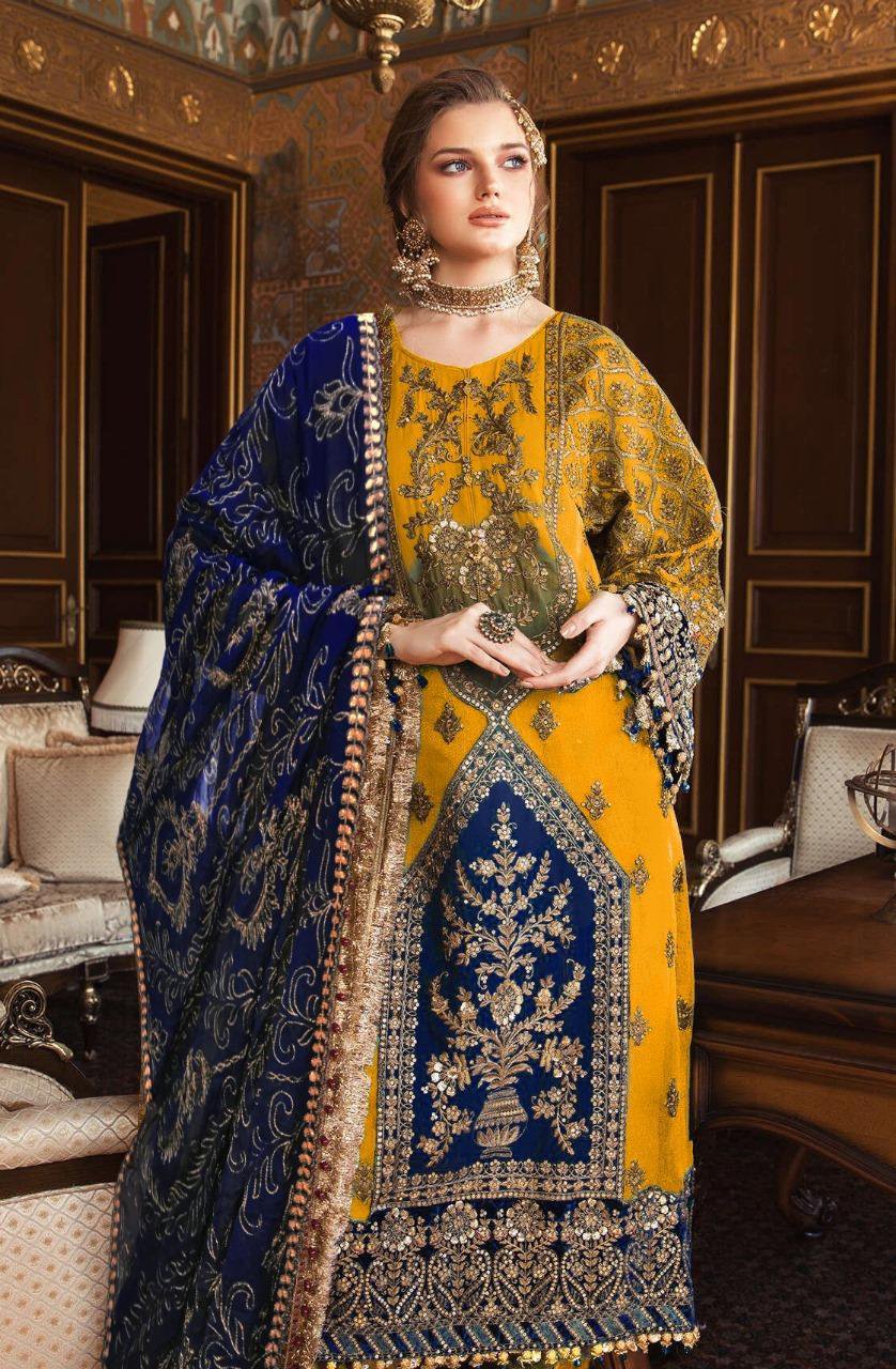 3 Pcs Women's Unstitched