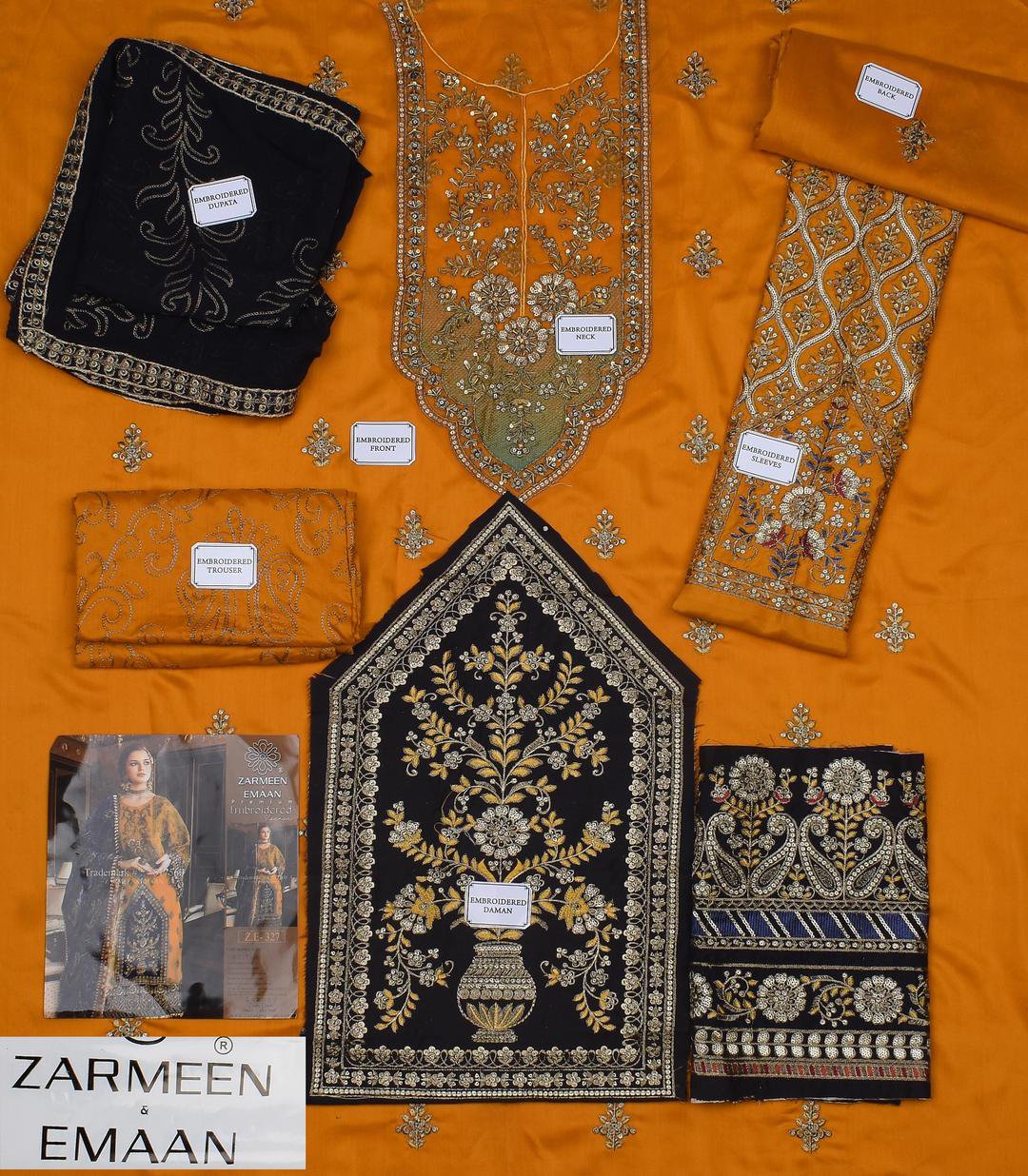 3 Pcs Women's Unstitched