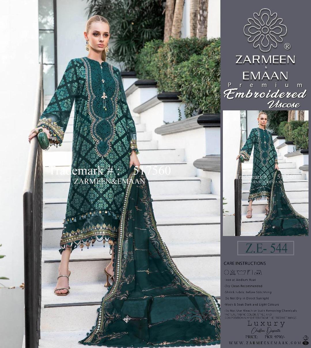 3 Pcs Women's Unstitched