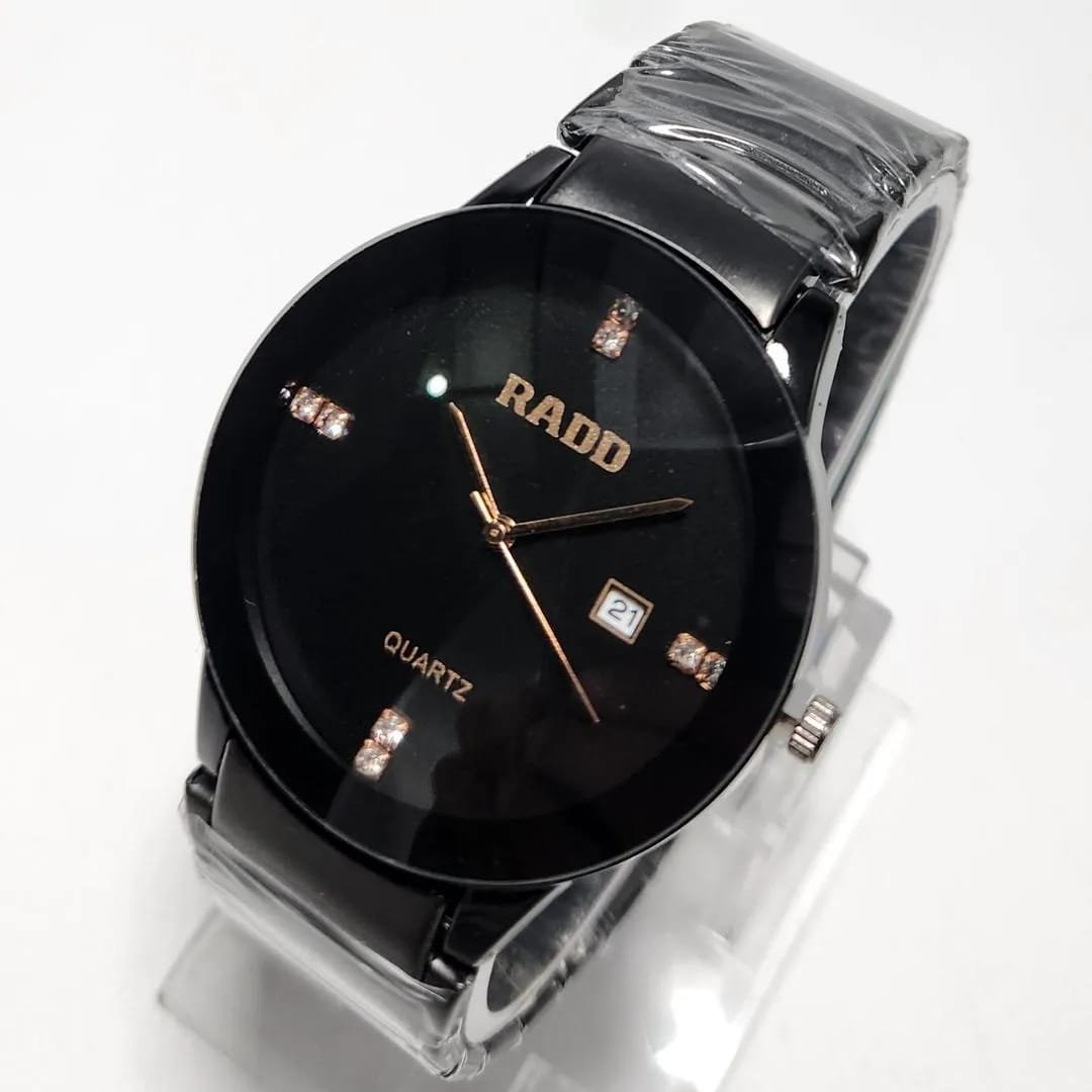 Men's / Women's Sleek Black watch