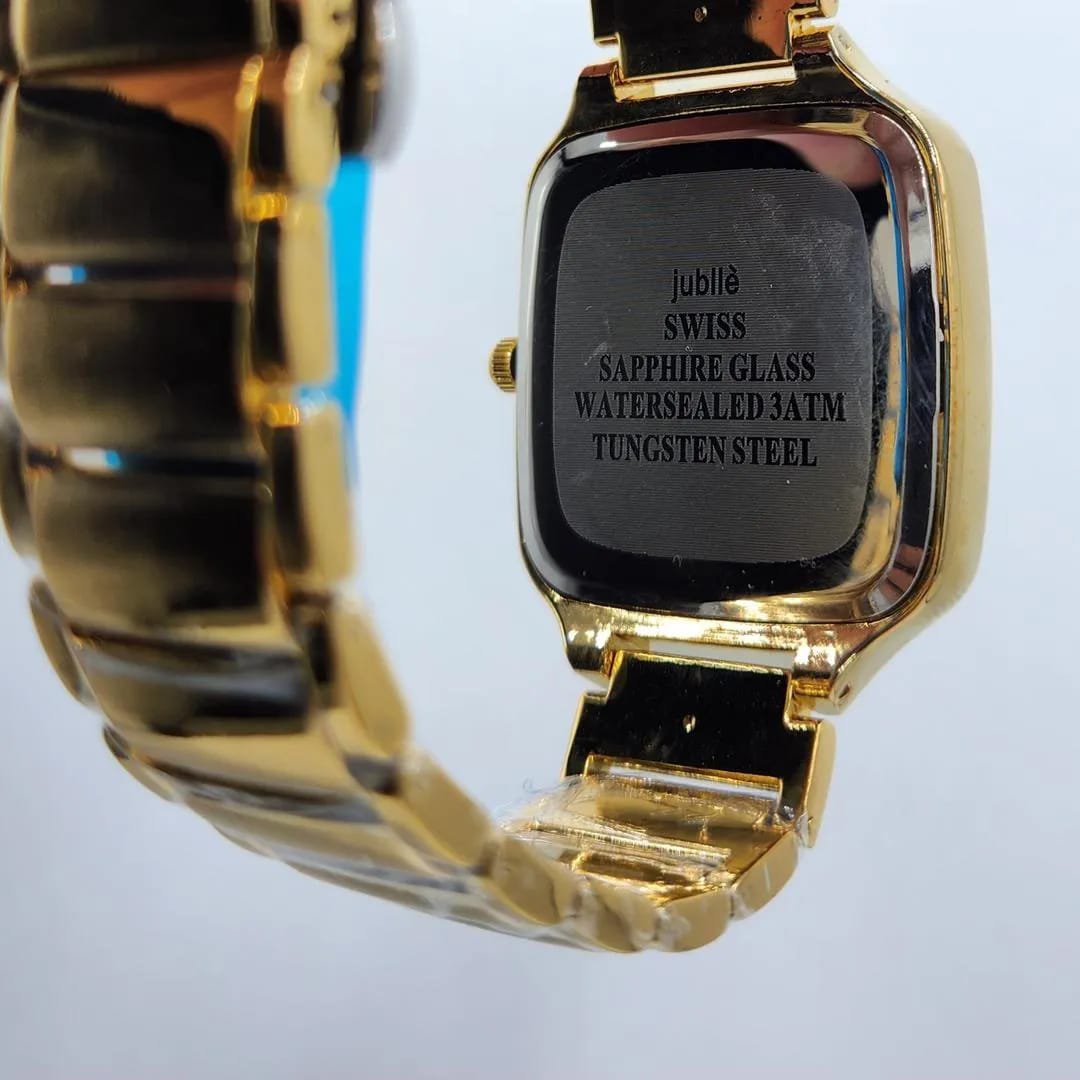 Jubilé Gold-Tone Skeleton watch