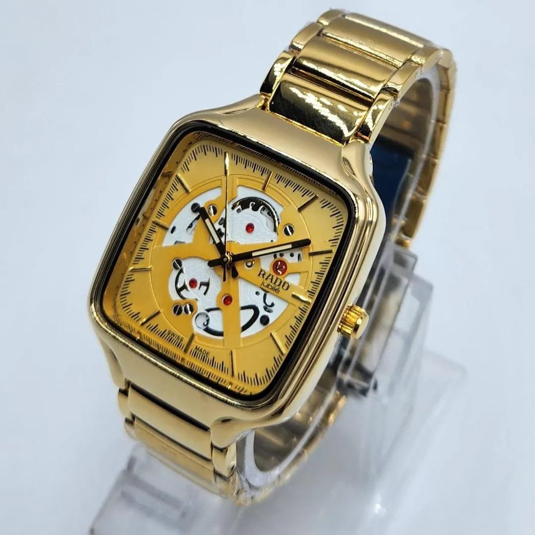 Jubilé Gold-Tone Skeleton watch