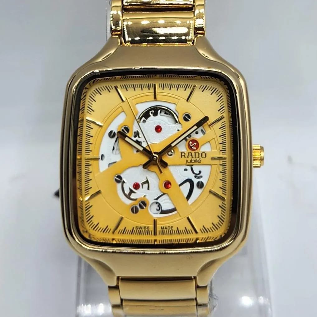Jubilé Gold-Tone Skeleton watch