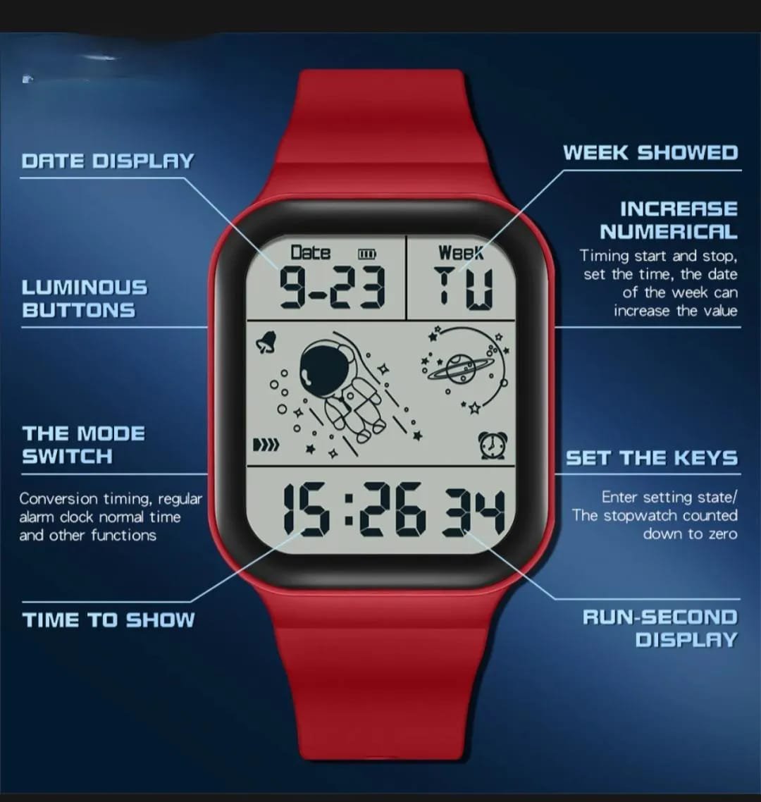 Sport Watch Waterproof