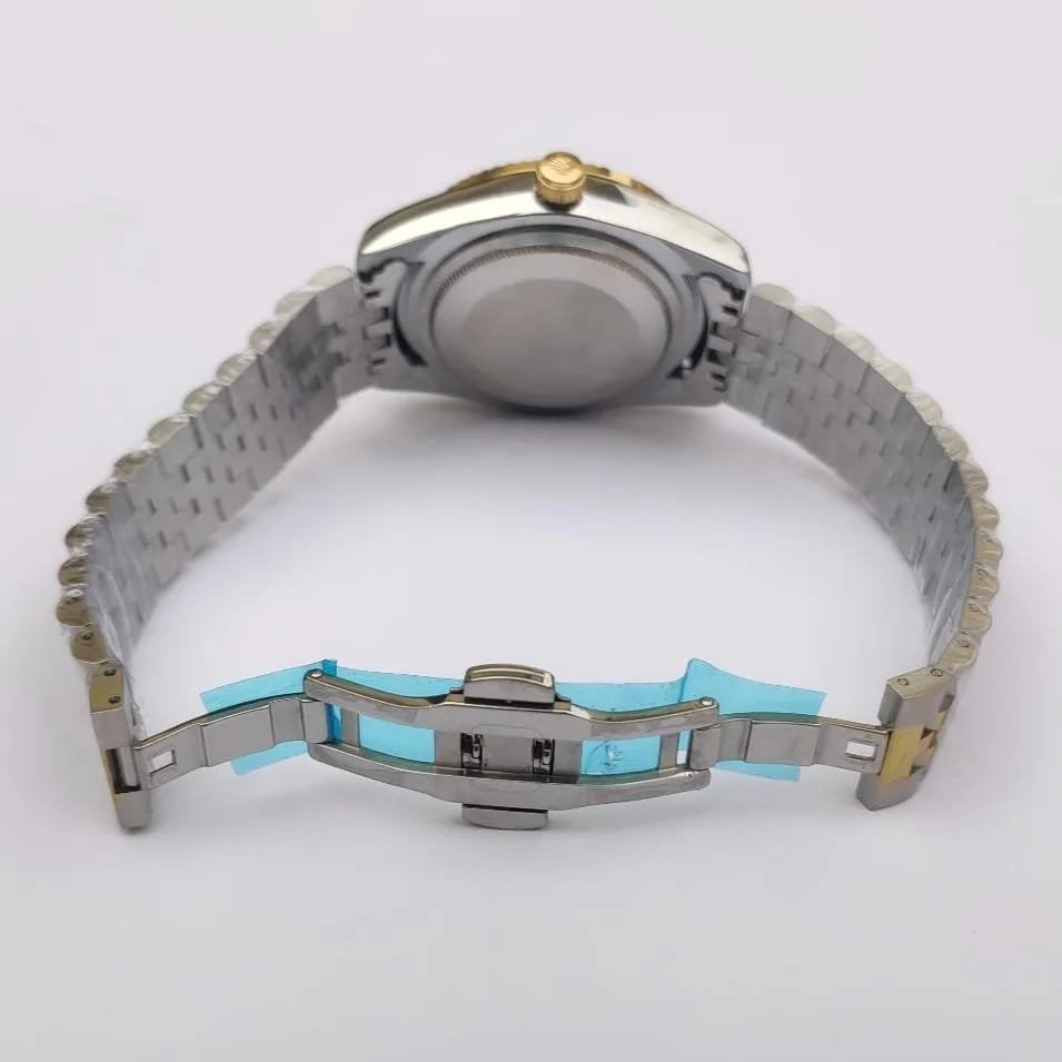 Rolex Stainless Steel Men Wrist Watch