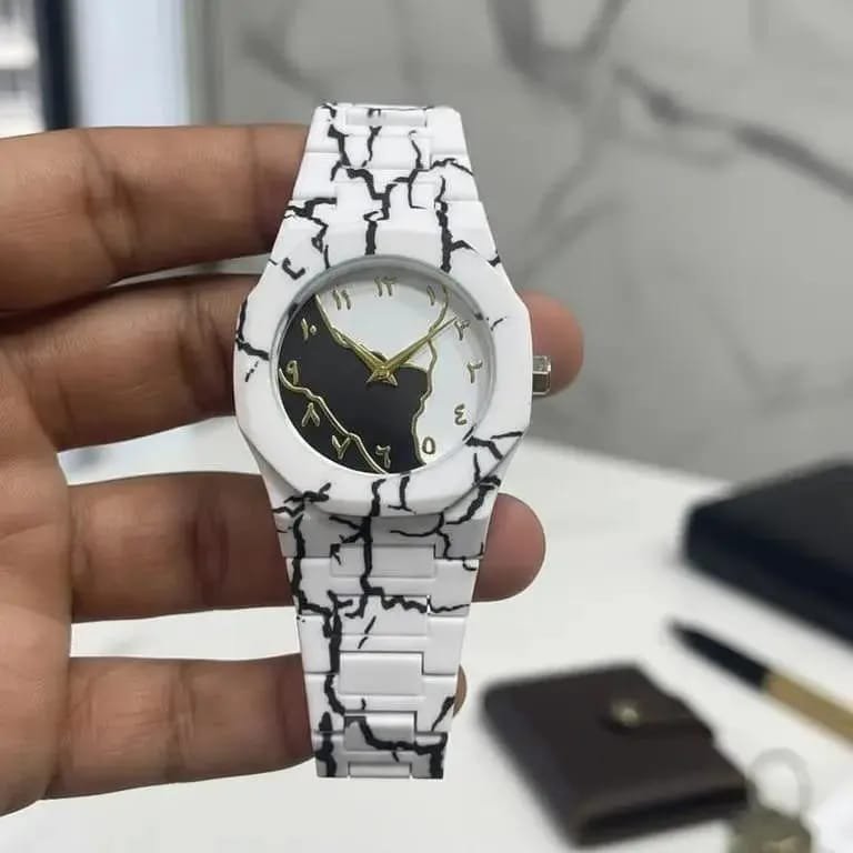 Exclusive White Marble Watch