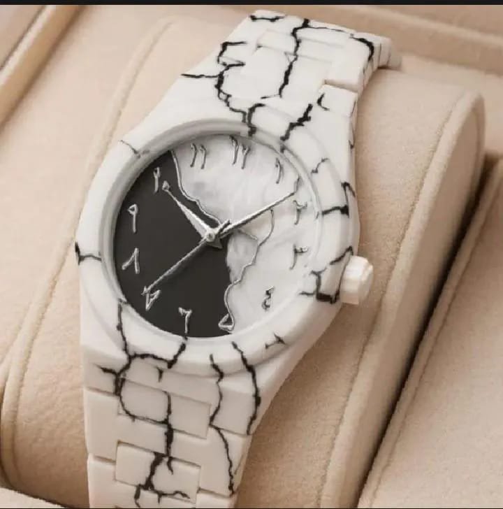 Exclusive White Marble Watch