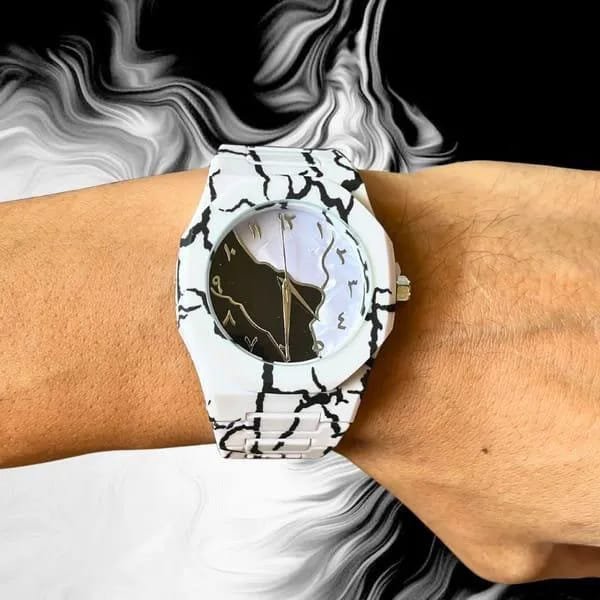 Exclusive White Marble Watch