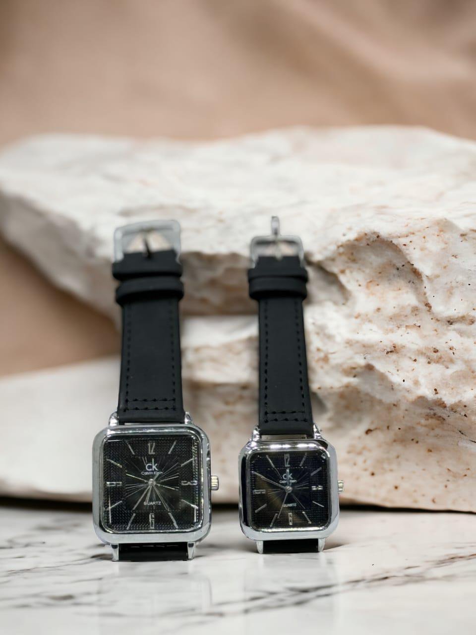 Square Couple Watches