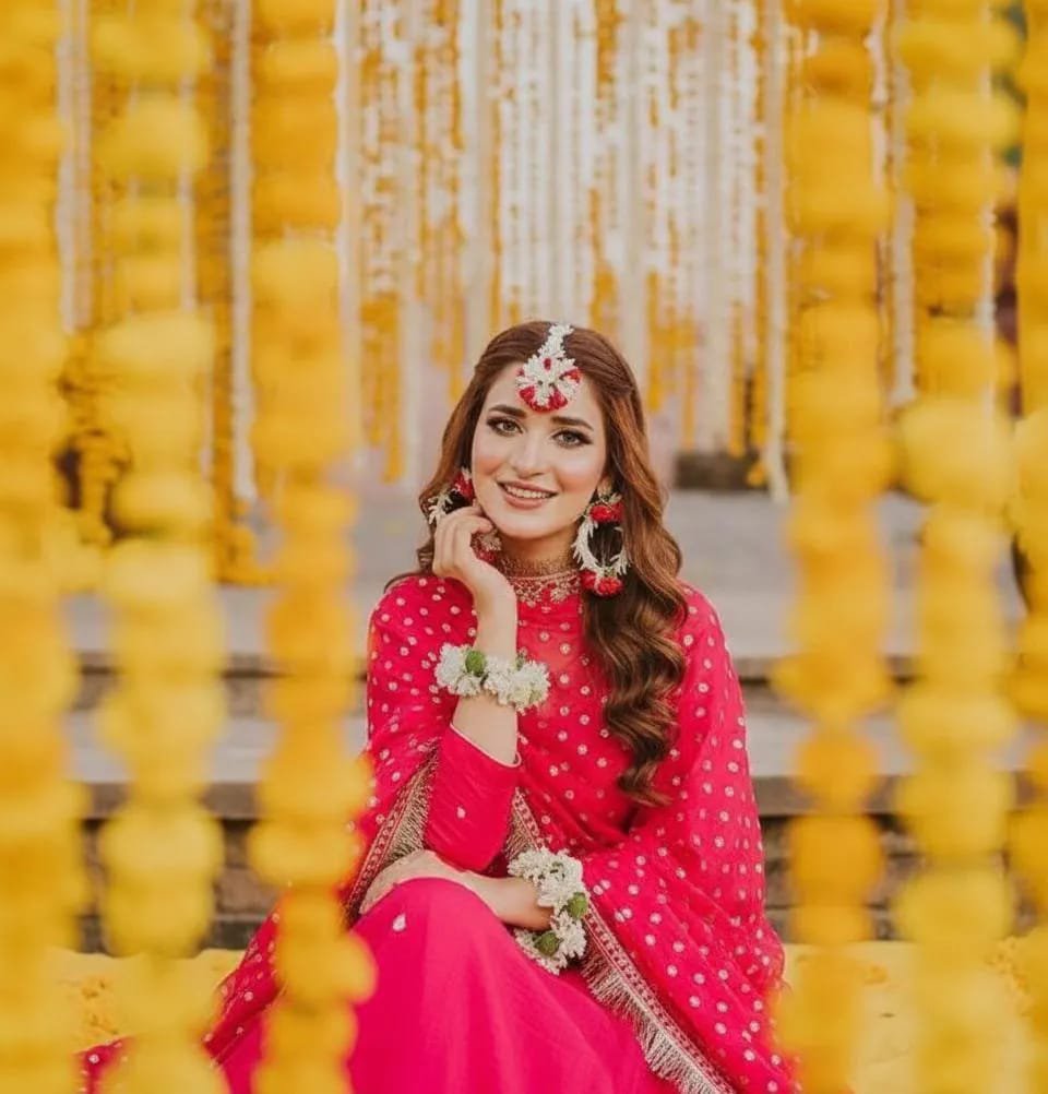 Stunning 3 Pcs Embroidered