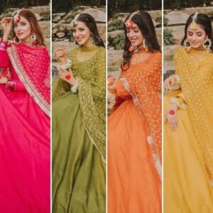 Stunning 3 Pcs Embroidered