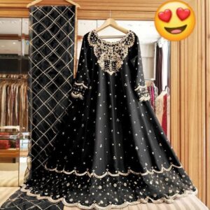 3 Pcs Women's Stitched Shamoz