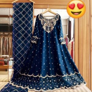 3 Pcs Women's Stitched Shamoz