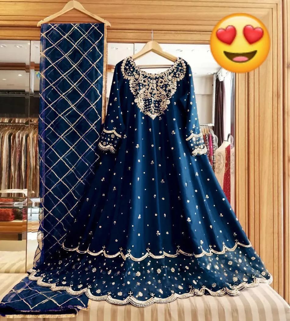 3 Pcs Women's Stitched Shamoz