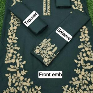 3 Pcs Women's Unstitched