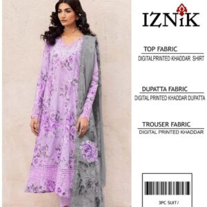 3 Pcs Women's Unstitched