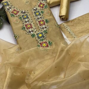 3 Pcs Women's Unstitched