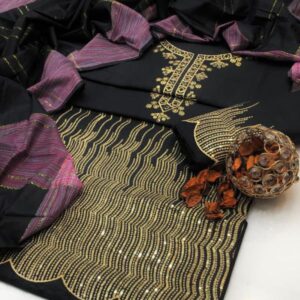 3 Pcs Women's Unstitched