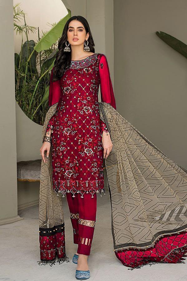 3 Pcs Women's Unstitched