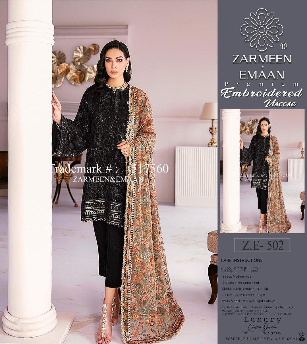 3 Pcs Women's Unstitched