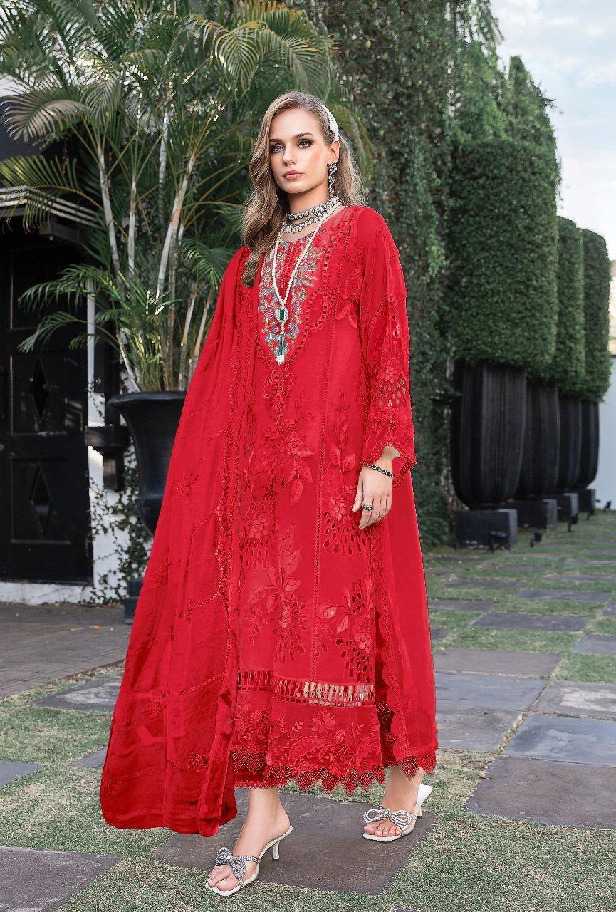 3 Pcs Women's Unstitched