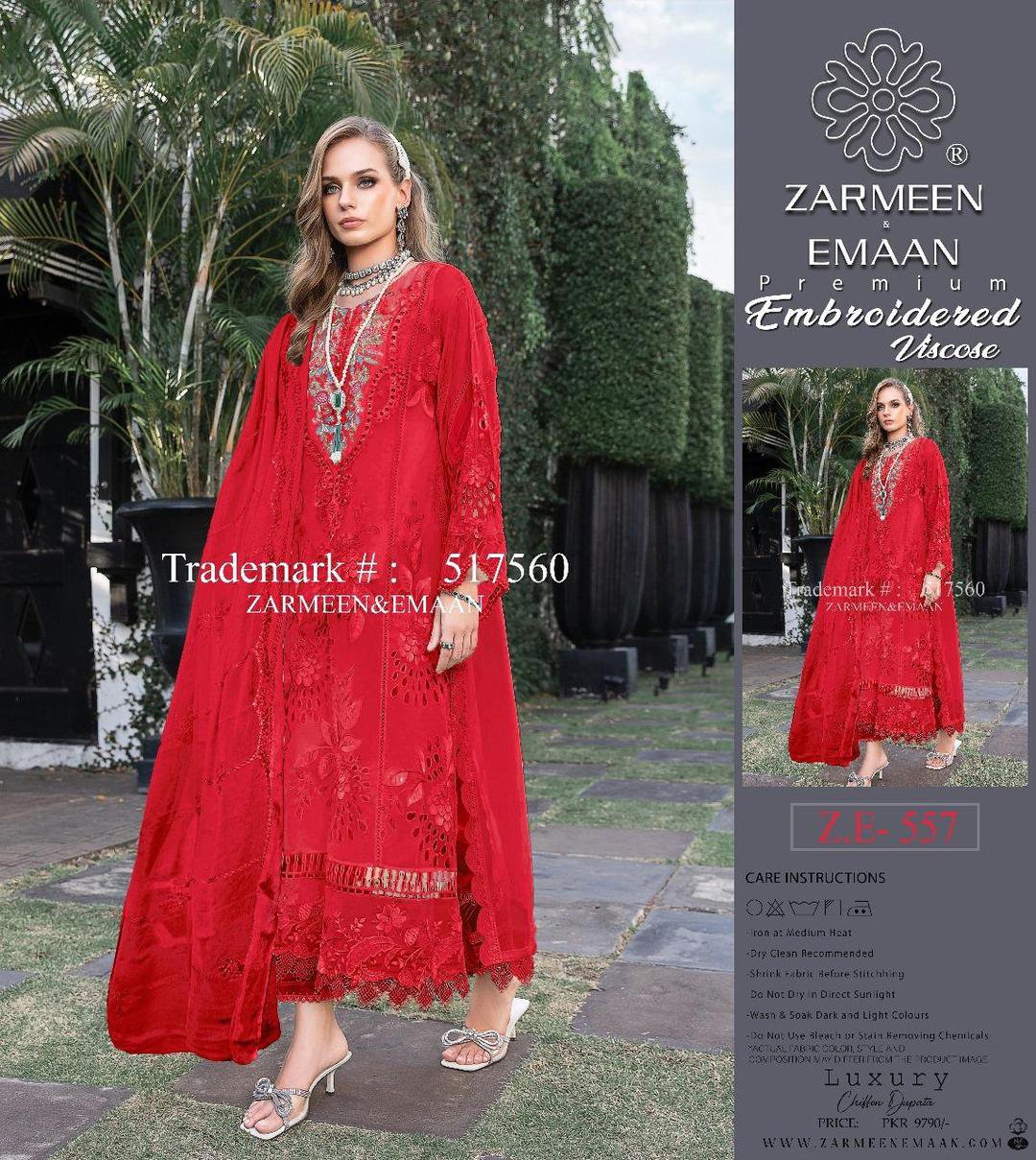 3 Pcs Women's Unstitched