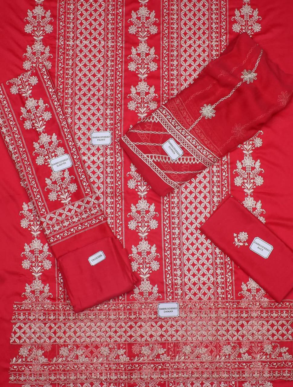 3 Pcs Women's Unstitched