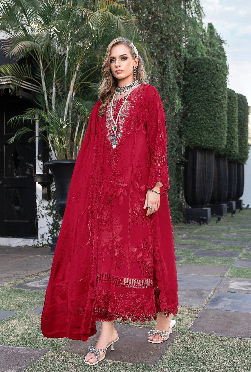 3 Pcs Women's Unstitched