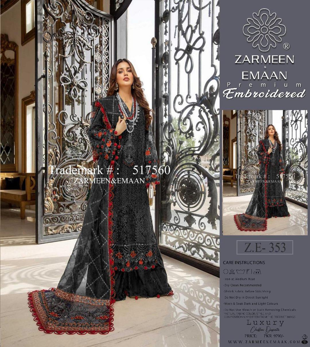 3 Pcs Women's Unstitched