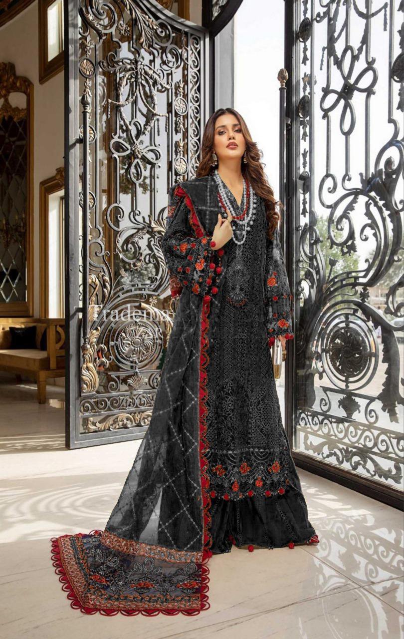 3 Pcs Women's Unstitched