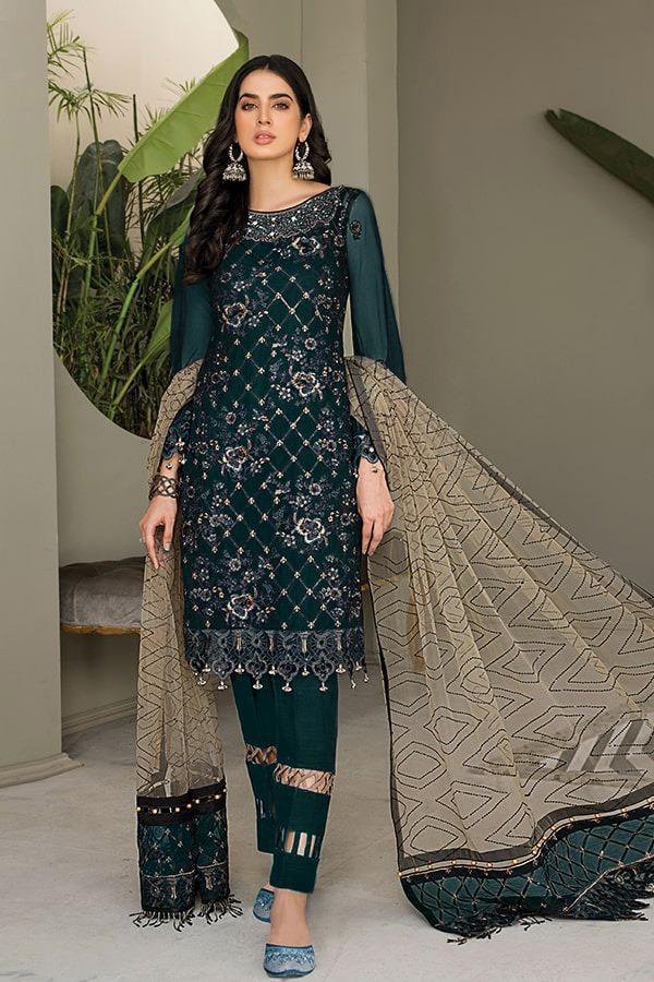 3 Pcs Women's Unstitched