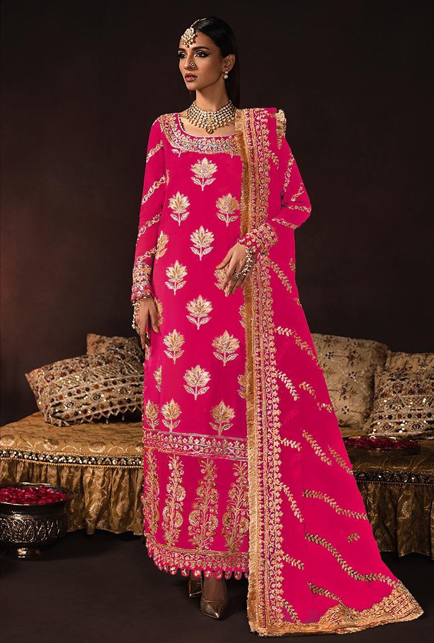 3 Pcs Women's Unstitched